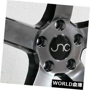 �C�O�A���z�C�[�� 18x10 JNC 026 JNC026 5x120 25 Hyper Black Wheel�V�����Z�b�g�i4�j 18x10 JNC 026 JNC026 5x120 25 Hyper Black Wheel New set(4) �y���s�A���i�z
