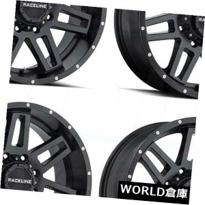 COAzC[ 17x9 Raceline 931BCWFN^[6x135 / 6x5.5 0ubNzC[Zbgi4j 17x9 Raceline 931B Injector 6x135/6x5.5 0 Black Wheels Rims Set(4)