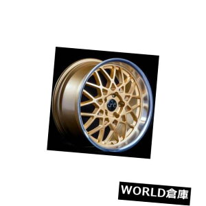 �C�O�A���z�C�[�� 18x9.5 JNC 016 JNC016 5x114.3 25�S�[���h�}�V�����b�v�z�C�[�������Z�b�g�i4�j 18x9.5 JNC 016 JNC016 5x114.3 25 Gold Machine Lip Wheel Rims set(4) �y���s�A���i�z