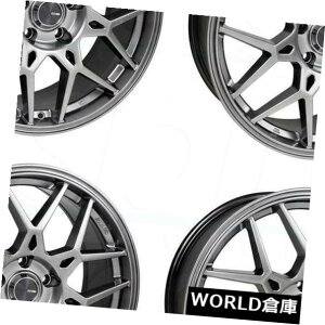 COAzC[ 17x7.5 Enkei Pdc 5x114.3 50 Hyper Grey Wheels Rims Seti4j 17x7.5 Enkei Pdc 5x114.3 50 Hyper Grey Wheels Rims Set(4)