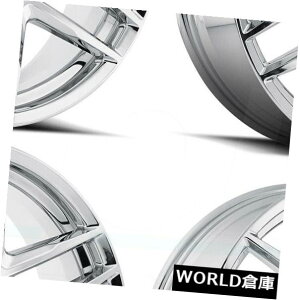 COAzC[ 17x7.5 MKW A613 5x100 / 5x114.3 40N[zC[Zbgi4j 17x7.5 MKW A613 5x100/5x114.3 40 Chrome Wheels Rims Set(4)