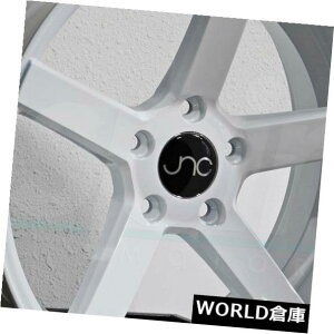 �C�O�A���z�C�[�� 18x9 JNC 026 JNC026 5x100 32�z���C�g�z�C�[��New set�i4�j 18x9 JNC 026 JNC026 5x100 32 White Wheel New set(4) �y���s�A���i�z