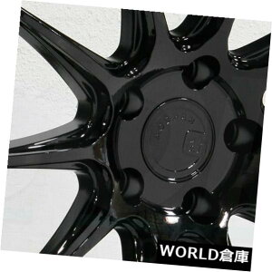 COAzC[ 18x9.5 Aodhan DS07 DS7 5x114.3 22OXubNzC[Zbgi4j 18x9.5 Aodhan DS07 DS7 5x114.3 22 Gloss Black Wheels Rims Set(4)