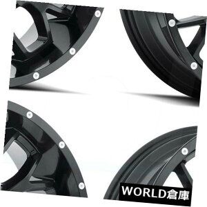 COAzC[ 18x9 MKW M95 8x6.5 / 8x165.1 10tTeubNzC[Zbgi4j 18x9 MKW M95 8x6.5/8x165.1 10 Full Satin Black Wheels Rims Set(4)