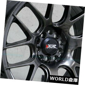 海外輸入ホイール 19x8.75 XXR 530 5x114.3 / 5x120 15クロムブラックホイールリムセット（4） 19x8.75 XXR 530 5x114.3/5x120 15 Chromium Black Wheels Rims Set(4)