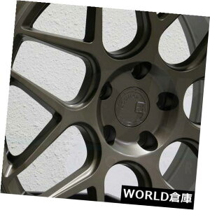 COAzC[ 18x8 Aodhan LS002 LS2 5x114.3 35uYzC[Zbgi4j 18x8 Aodhan LS002 LS2 5x114.3 35 Bronze Wheels Rims Set(4)