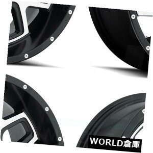 COAzC[ 18x9 MKW M92 5x5 / 5x127 10TeubN}VtFCXzC[Zbgi4j 18x9 MKW M92 5x5/5x127 10 Satin Black Machine Face Wheels Rims Set(4)