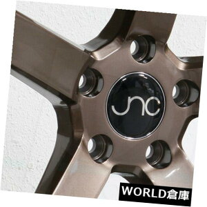 �C�O�A���z�C�[�� 18x8 / 18x9 JNC 026 JNC026 5x100 35/32�O���X�u�����Y�z�C�[���̐V�����Z�b�g�i4�j 18x8/18x9 JNC 026 JNC026 5x100 35/32 Gloss Bronze Wheel New set(4) �y���s�A���i�z