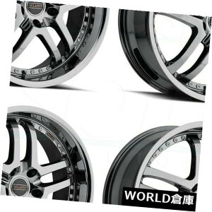 �C�O�A���z�C�[�� 20x10.5 Milanni 9012 Kapri 5x120 38�t�@���g���N���[���z�C�[�������Z�b�g�i4�j 20x10.5 Milanni 9012 Kapri 5x120 38 Phantom Chrome Wheels Rims Set(4)