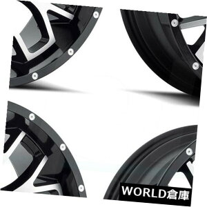 COAzC[ 18x9 MKW M95 8x170 10TeubN}VtFCXzC[Zbgi4j 18x9 MKW M95 8x170 10 Satin Black Machine Face Wheels Rims Set(4)