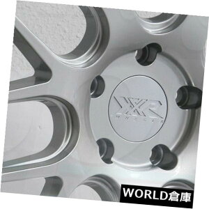 �C�O�A���z�C�[�� 18x9 XXR 530D 5x114.3 20�V���o�[ML�z�C�[�������Z�b�g�i4�j 18x9 XXR 530D 5x114.3 20 Silver ML Wheels Rims Set(4) �y���s�A���i�z
