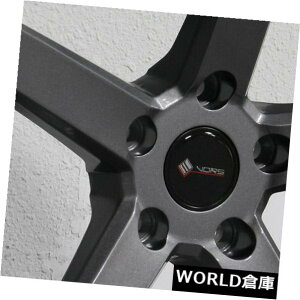 �C�O�A���z�C�[�� 18x8.5 / 18x9.5 Vors TR5 5x112 35/35�K�����^���z�C�[�������Z�b�g�i4�j 18x8.5/18x9.5 Vors TR5 5x112 35/35 Gun Metal Wheels Rims Set(4) �y���s�A���i�z