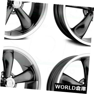 �C�O�A���z�C�[�� 18x8.5 Vision 142 Legend 5 5x114.3 32 Gunmetal Wheels Rims Set�i4�j 18x8.5 Vision 142 Legend 5 5x114.3 32 Gunmetal Wheels Rims Set(4) �y���s�A���i�z