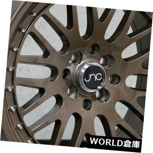 �C�O�A���z�C�[�� 17x9 JNC 001 JNC001 5x100 / 5x114.3 20�O���X�u�����Y�z�C�[�������Z�b�g�i4�j 17x9 JNC 001 JNC001 5x100/5x114.3 20 Gloss Bronze Wheel Rims set(4) �y���s�A���i�z