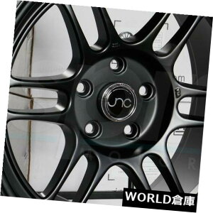�C�O�A���z�C�[�� 17x9.5 JNC 021 JNC021 5x100 / 5x114.3 15�}�b�g�u���b�N�z�C�[�������Z�b�g�i4�j 17x9.5 JNC 021 JNC021 5x100/5x114.3 15 Matte Black Wheel Rims set(4) �y���s�A���i�z