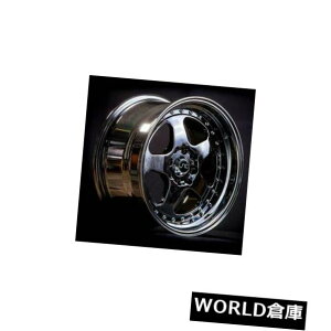COAzC[ 15x9 JNC 010 JNC010 4x100 / 4x114.3 20ubNN[zC[VZbgi4j 15x9 JNC 010 JNC010 4x100/4x114.3 20 Black Chrome Wheel New set(4)