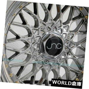 COAzC[ 15x8 JNC 004 JNC004 4x100 / 4x114.3 20v`iB zC[j[Zbgi4j 15x8 JNC 004 JNC004 4x100/4x114.3 20 Platinum. Wheel New set(4)