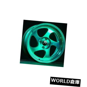 �C�O�A���z�C�[�� 17x8 / 17x9 JNC 034 JNC034 5x114.3 30/25�g�����X�y�A�����g�O���[���z�C�[��New set�i4�j 17x8/17x9 JNC 034 JNC034 5x114.3 30/25 Transparent Green Wheel New set(4)