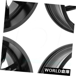 �C�O�A���z�C�[�� 20x9�p���T�[�I�t���[�h580 6x135 / 6x5.5 12�u���b�N�z�C�[�������Z�b�g�i4�j 20x9 Panther Off Road 580 6x135/6x5.5 12 Black Wheels Rims Set(4) �y���s�A���i�z