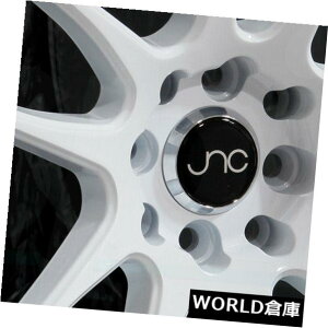 COAzC[ 17x8 JNC 030 JNC030 5x100 / 5x114.3 32 White WheelVZbgi4j 17x8 JNC 030 JNC030 5x100/5x114.3 32 White Wheel New set(4)