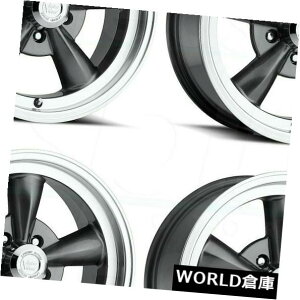 �C�O�A���z�C�[�� 17x8 Vision 141 Legend 5 5x4.75 0 Gunmetal Wheels Rims Set�i4�j 17x8 Vision 141 Legend 5 5x4.75 0 Gunmetal Wheels Rims Set(4) �y���s�A���i�z