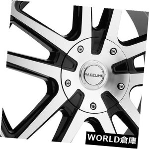 COAzC[ 516 "Raceline 145M Encore Wheels 16x7 4x100 / 4x114.3 40 Machined Black RĩZbg Set of 5 16" Raceline 145M Encore Wheels 16x7 4x100/4x114.3 40 Machined Black Ri