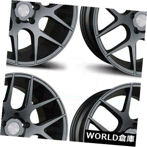 �C�O�A���z�C�[�� 18x8.5 AVID1 AV30 AV-30 5x114.3 35�K�����^���z�C�[�������Z�b�g�i4�j 18x8.5 AVID1 AV30 AV-30 5x114.3 35 Gun Metal Wheels Rims Set(4) �y���s�A���i�z