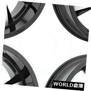 �C�O�A���z�C�[�� 20x9�p���T�[�I�t���[�h578 5x5 / 5x5.5 -12�u���b�N�}�V���z�C�[�������Z�b�g�i4�j 20x9 Panther Off Road 578 5x5/5x5.5 -12 Black Machine Wheels Rims Set(4) �y���s�A���i�z