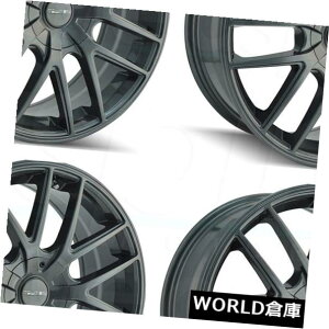 �C�O�A���z�C�[�� 18x8 Touren TR60 5x110 / 5x115 40�K�����^���z�C�[�������Z�b�g�i4�j 18x8 Touren TR60 5x110/5x115 40 Gunmetal Wheels Rims Set(4) �y���s�A���i�z