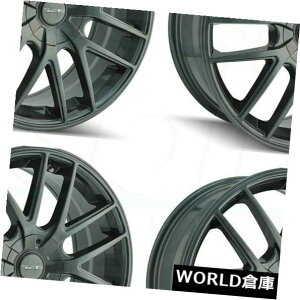 �C�O�A���z�C�[�� 18x8 Touren TR60 5x112 / 5x120 40�K�����^���z�C�[�������Z�b�g�i4�j 18x8 Touren TR60 5x112/5x120 40 Gunmetal Wheels Rims Set(4) �y���s�A���i�z