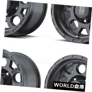 �C�O�A���z�C�[�� 15x7 XD XD122 Enduro 5x114.3 / 5x4.5 -6�}�b�g�u���b�N�z�C�[�������Z�b�g�i4�j 15x7 XD XD122 Enduro 5x114.3/5x4.5 -6 Matte Black Wheels Rims Set(4) �y���s�A���i�z