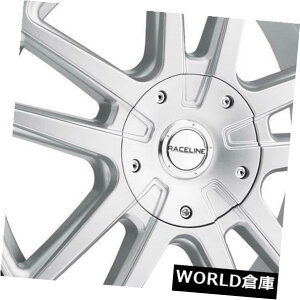 COAzC[ 516 "Raceline 145S Encore Wheels 16x7 4x100 / 4x108 40Vo[̃Zbg Set of 5 16" Raceline 145S Encore Wheels 16x7 4x100/4x108 40 Silver Rims