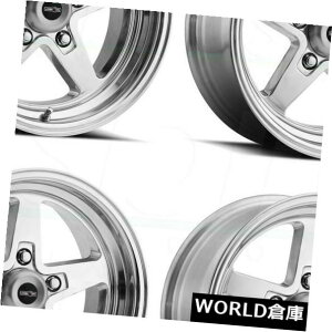 COAzC[ 15x8 / 15x10 Vision 571 Sport Star II 5x4.75 0/0|bVzC[Zbgi4j 15x8/15x10 Vision 571 Sport Star II 5x4.75 0/0 Polished Wheels Rims Set(4)
