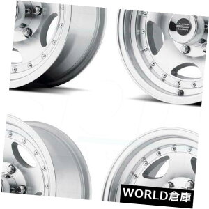 �C�O�A���z�C�[�� 16x7 American Racing AR23 8x6.5 / 8x165.1 -6�}�V���z�C�[�������Z�b�g�i4�j 16x7 American Racing AR23 8x6.5/8x165.1 -6 Machine Wheels Rims Set(4) �y���s�A���i�z
