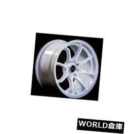 海外輸入ホイール 15x8 JNC 006 JNC006 4x100 / 4x114.3 18ホワイトホイール新しいセット（4） 15x8 JNC 006 JNC006 4x100/4x114.3 18 White Wheel New set(4)
