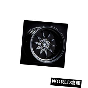 COAzC[ 15x8 JNC 003 JNC003 4x100 / 4x114.3 0}bgubNzC[Zbgi4j 15x8 JNC 003 JNC003 4x100/4x114.3 0 Matte Black Wheel Rims set(4)