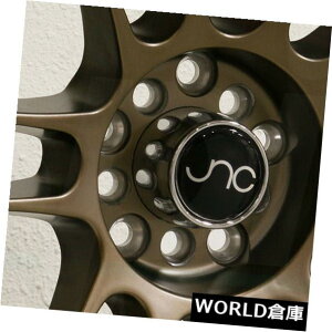 COAzC[ 15x8 JNC 021 JNC021 4x100 25}bguYzC[Zbgi4j 15x8 JNC 021 JNC021 4x100 25 Matte Bronze Wheel Rims set(4)