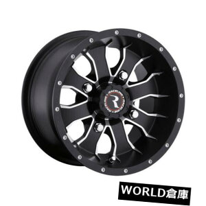 COAzC[ 512C`Raceline A77}ozC[12x7 4x110 10̃̃Zbg Set of 5 12" Raceline A77 Mamba Wheels 12x7 4x110 10 Black Rims