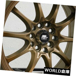 COAzC[ 15x8 MST MT11 4x100 / 4x114.3 0uYuYbvzC[Zbgi4j 15x8 MST MT11 4x100/4x114.3 0 Bronze Bronze Lip Wheels Rims Set(4)
