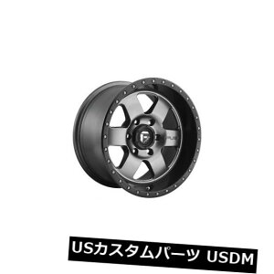 �C�O�A���z�C�[�� 4 x 17x9 Fuel D619 Podium ET 01 Gunmetal 6x139.7 Wheels Rims�̃Z�b�g Set of 4 17x9 Fuel D619 Podium ET 01 Gunmetal 6x139.7 Wheels Rims �y���s�A���i�z
