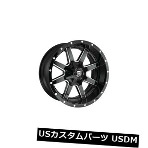 �C�O�A���z�C�[�� 4 x 22x10 Fuel D610 Maverick ET 10 Black Milled 5x139.7 Wheels Rims�̃Z�b�g Set of 4 22x10 Fuel D610 Maverick ET 10 Black Milled 5x139.7 Wheels Rims �y���s�A���i�z