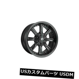 COAzC[ 417x8.5RD604 Hydro ET 01ubN6x135zC[̃Zbg Set of 4 17x8.5 Fuel D604 Hydro ET 01 Black 6x135 Wheels Rims