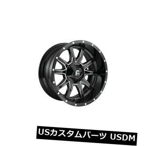 �C�O�A���z�C�[�� 4 x 18x9 Fuel D627 Vandal ET 01 Black Milled 5x139.7 Wheels Rims�̃Z�b�g Set of 4 18x9 Fuel D627 Vandal ET 01 Black Milled 5x139.7 Wheels Rims �y���s�A���i�z