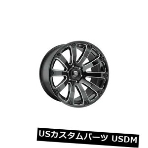 COAzC[ 420x10RD598fB[[ET -18ubN~h8x180zC[̃Zbg Set of 4 20x10 Fuel D598 Diesel ET -18 Black Milled 8x180 Wheels Rims