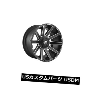 �C�O�A���z�C�[�� 4 x 22x10 Fuel D616 Contra ET -18 Black Milled 5x139.7 Wheels Rims�̃Z�b�g Set of 4 22x10 Fuel D616 Contra ET -18 Black Milled 5x139.7 Wheels Rims �y���s�A���i�z