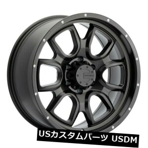 �C�O�A���z�C�[�� 15x8 Mamba M19 5x114.3 ET-25�}�b�g�u���b�N�h�������z�C�[���t���i4�Z�b�g�j 15x8 Mamba M19 5x114.3 ET-25 Matte Black W/ Drill Holes Wheels (Set of 4) �y���s�A���i�z