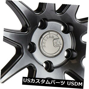 COAzC[ 18x10.5 Aodhan Ds02 5x114.3 +15 Hyper Black Rimsi4Zbgj 18x10.5 Aodhan Ds02 5x114.3 +15 Hyper Black Rims (Set of 4)