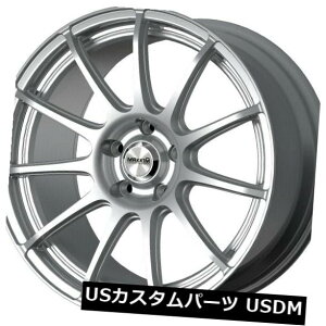 �C�O�A���z�C�[�� 16x7 Maxxim Winner 8x100 / 114.3 +40�V���o�[�z�C�[���i4�Z�b�g�j 16x7 Maxxim Winner 8x100/114.3 +40 Silver Wheels (Set of 4) �y���s�A���i�z