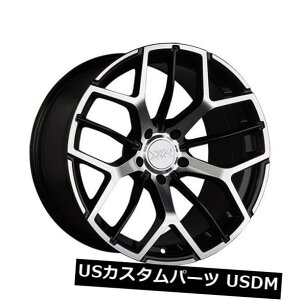 COAzC[ 18x8.5 XXR 566 5x114.3 +35ubN/}VjOzC[i4Zbgj 18x8.5 XXR 566 5x114.3 +35 Black/Machined Wheels (Set of 4)