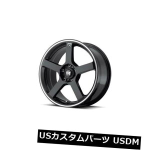 �C�O�A���z�C�[�� 16x7 MOTEGI MR116 5x112 / 5x114.3 ET40�u���b�N�i�@�B���H�t�����W�z�C�[���t���j�i4�Z�b�g�j 16x7 MOTEGI MR116 5x112/5x114.3 ET40 Black W/ Machined Flange Wheels (Set of 4) �y���s�A���i�z